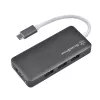 SilverStone SST-EP14C - USB 3.1 Type-C Gen1 uz HDMI, 3x USB 3.1 Gen 1 Type-A, 1x USB 3.1 Gen 1 Type-C (PD 2.0 uzlāde) (SST-EP14C)