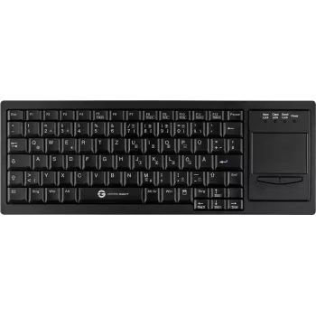 tastatūra GETT CleanType Xtra Touch USB QWERTZ German Melns