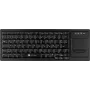 tastatūra GETT CleanType Xtra Touch USB QWERTZ German Melns