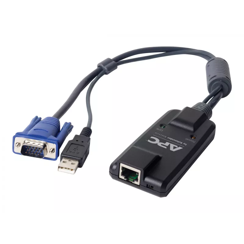 APC KVM-USBVM KVM kabelis, melns