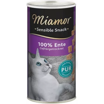 Mitrā kaķu kārums Miamor Sensible Snack 30 g — monoproteīna pīle, proteīns 80%, tauki 9%