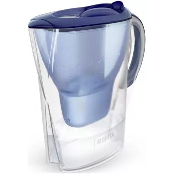 Ūdens filtra krūze BRITA Marella XL, krūzes filtrs ar MAXTRA kasetnēm, 3,5 l tvertne, 2 l filtrēta ūdens ietilpība, zila