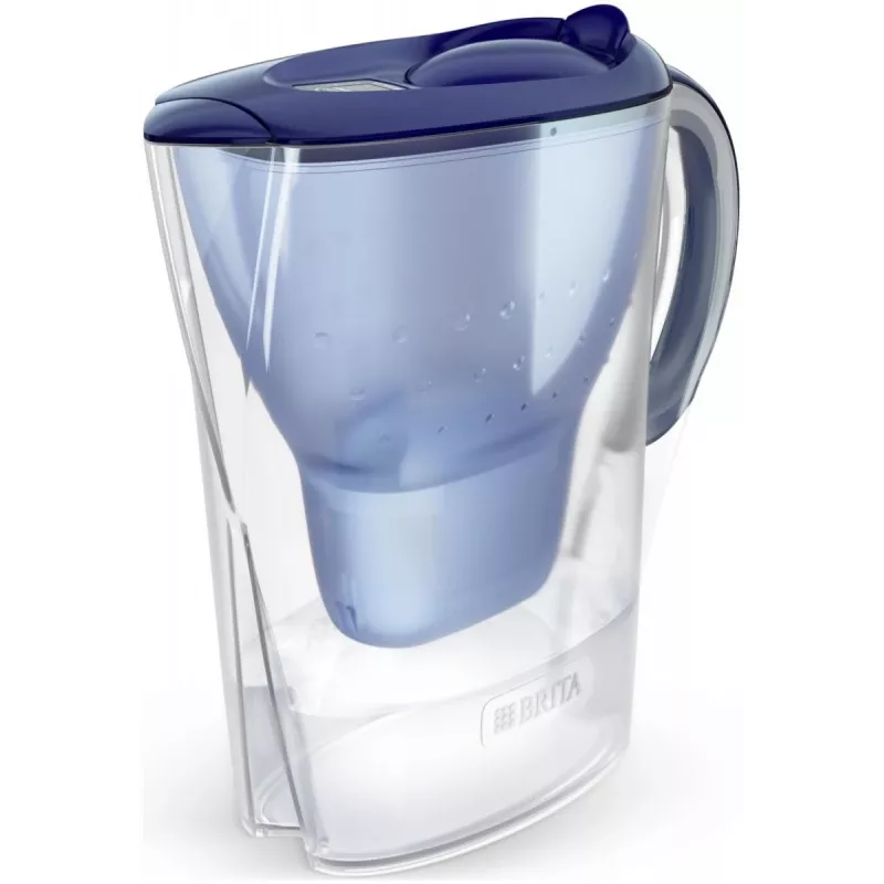 Ūdens filtra krūze BRITA Marella XL, krūzes filtrs ar MAXTRA kasetnēm, 3,5 l tvertne, 2 l filtrēta ūdens ietilpība, zila