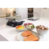 Kontaktgrils SEVINI Pro, KG 2395 (Sudrabains/melns, 1,800 W)
