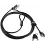 Kabeļa slēdzene Lenovo 4XE1L68273 Melna 1,8 m Atslēga Kensington