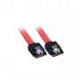 Lindy, 0,5 m SATA kabelis sarkans