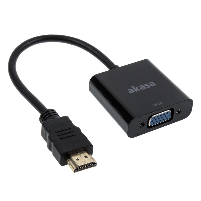 Video kabeļa adapteris Akasa AK-CBHD15-20BK