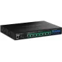TRENDnet TPE-7124SBF - Version v1.0R - Slēdzis - tīmekļa - viedais - 8 x 10 Gigabit Ethernet + 4 x 10 Gigabit SFP+ - montējams statīvā - PoE++ (720 W) (TPE-7124SBF)