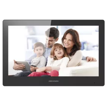 Hikvision DS-KH8520-WTE1 videoiekštālruņa sistēma 25.6 cm (10.1) Melns