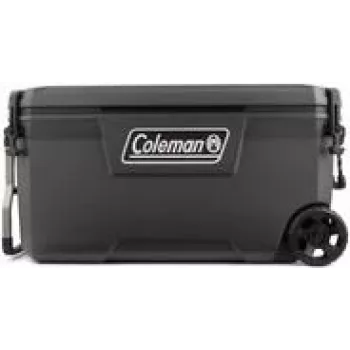 Dzesēšanas kaste COLEMAN Convoy 100QT 2213849 — 100 kvartu ietilpība, ar riteņiem