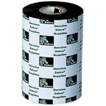 Termiskās pārneses lente Zebra 4800 Resin 220 mm x 450 m, melna, serdes Ø 25 mm