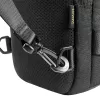 Crossbody soma Tomtoc Navigator-T24 S — melna, kompakta ikdienas nēsāšanai
