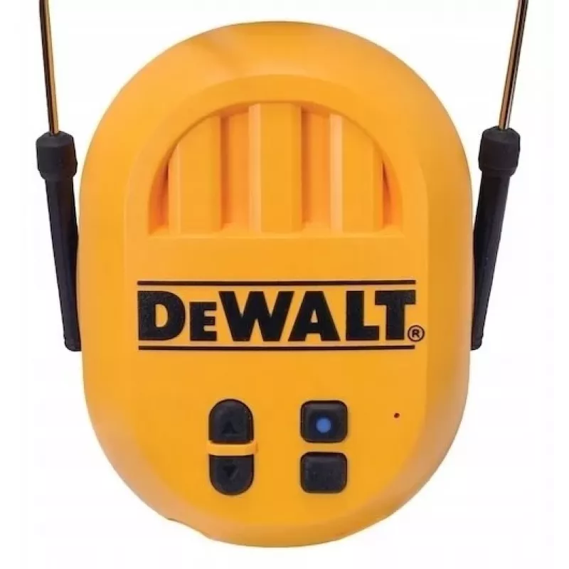 Dewalt DPG17-BX Aizsargājošas austiņas ar Bluetooth melnā, dzeltenā krāsā