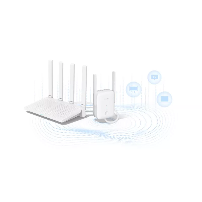 Xiaomi klāsta paplašinātājs AX1500 divjoslu Wi‑Fi 6 maršrutētājs