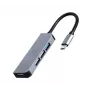 Hub 4 portu USB-C, 3xUSB 2.0, USB 3.1