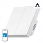 SONOFF M5-2C-86W WiFi Matter viedais sienas slēdzis (2 kanālu)