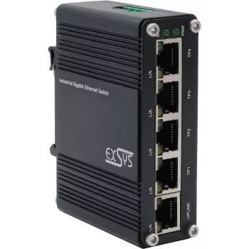 Ethernet switch Exsys EX-62020 — 5-port 10/100/1000Tx gigabit unmanaged switch