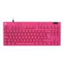Spēļu tastatūra Logitech G 920-013249 USB AZERTY franču rozā bez ciparu bloka