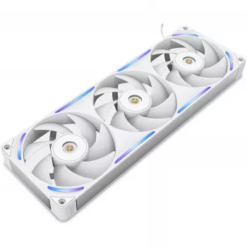 Datora korpusa ventilators NZXT F360X 120 mm balts, 360×30×120 mm