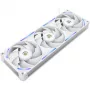 Datora korpusa ventilators NZXT F360X 120 mm balts, 360×30×120 mm