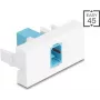Plāksteru paneļa modulis DELOCK 90899 SC Simplex aqua