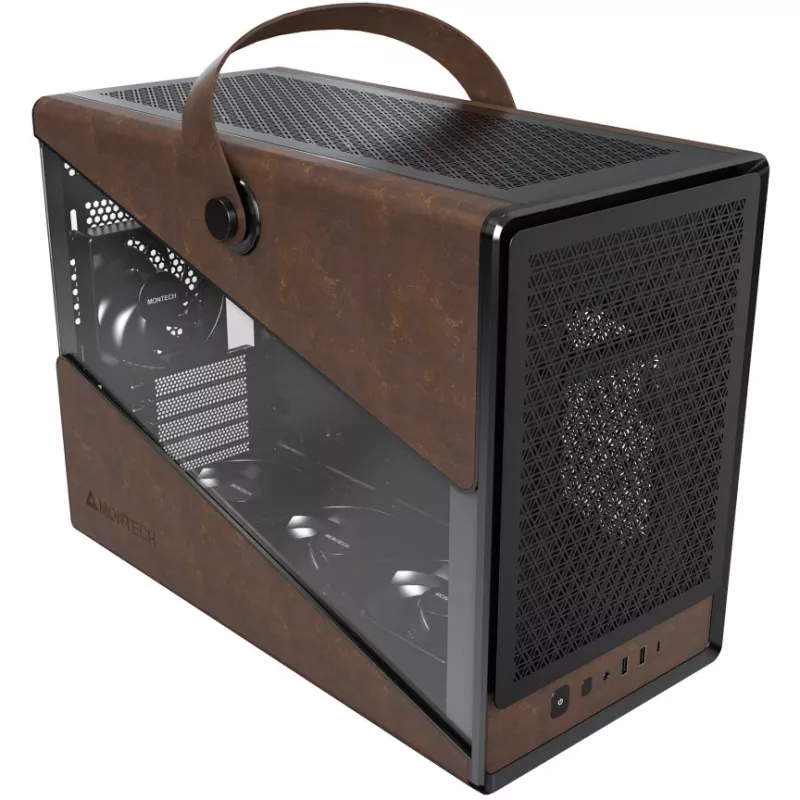 PC korpuss Montech Heritage PRO Midi Tower melns