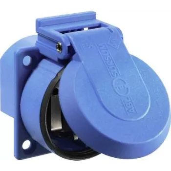 as - Schwabe 45085 uzstādīšanas kontaktligzda IP54 zila (45085)
