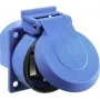 as - Schwabe 45085 uzstādīšanas kontaktligzda IP54 zila (45085)