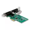 DeLOCK 89555 PCIe seriālā adaptera karte - 2 x RS-232
