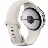 Google Pixel Watch 3 45 mm Wi-Fi viedpulkstenis, pulēts sudrabs (Porcelain)
