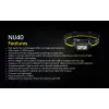 Galvas lukturis Nitecore NU40 melns LED 2 lampas IP68