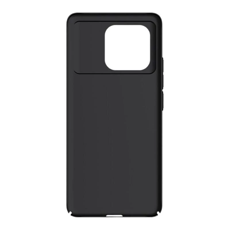 Aizsargājošs tālruņa maciņš Nillkin Super Frosted Shield Pro Xiaomi Redmi K70E / Poco X6 Pro 5G — melns, ciets matēts neslīdošs