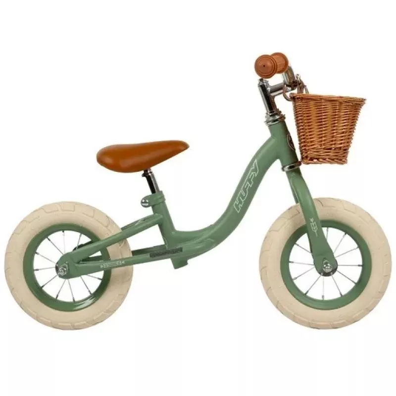 Līdzsvara velosipēds HUFFY Vintage 10 collu Zaļš – HUFFY 27284W, 10 collu riteņi, bez pedāļu mācību ritenis