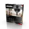 Mesko | Ventilators | MS 7311 | Stāvventilators | Melns | Diametrs 40 cm | Ātrumu skaits 3 | Svārstīšanās | 45 W