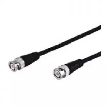 Wentronic Goobay BNC savienojuma kabelis, melns, 1 m - BNC-spraudnis > BNC-spraudnis (50272)