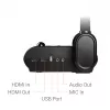 AVer F50+ dokumentu kamera Melna 25.4 / 3.2 mm (1 / 3.2) CMOS USB 2.0