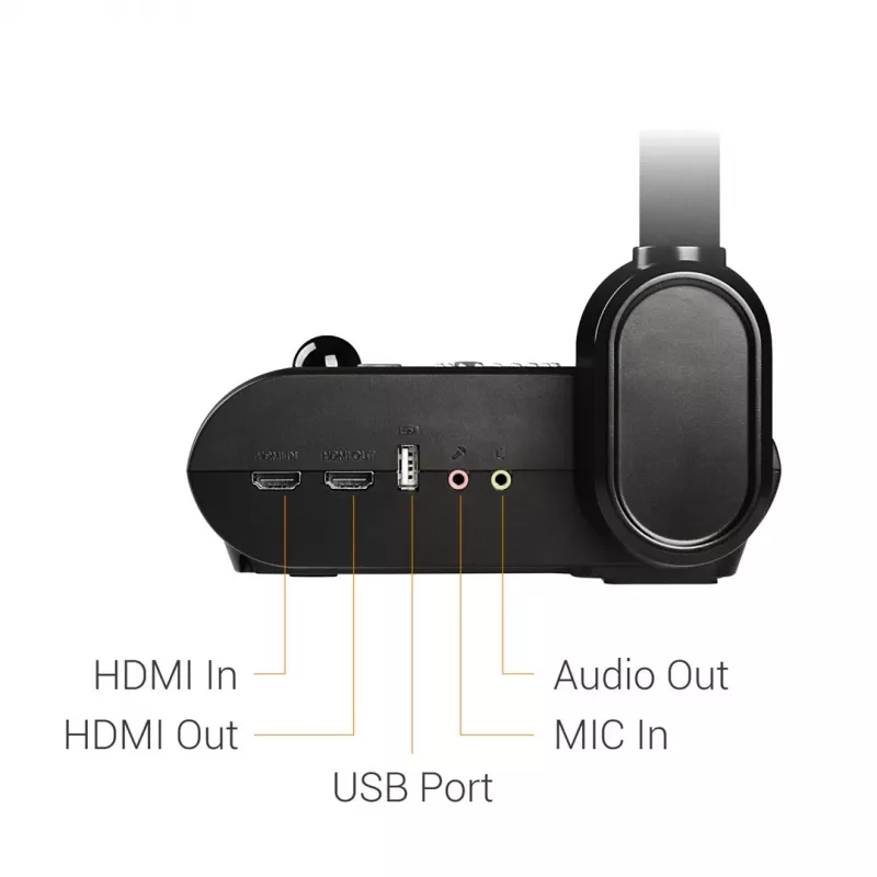 AVer F50+ dokumentu kamera Melna 25.4 / 3.2 mm (1 / 3.2) CMOS USB 2.0