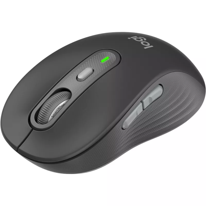 Logitech MK950 Signature plāns tastatūra ar peli birojam RF Wireless + Bluetooth QWERTY US International Graphite