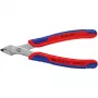 Knipex Super-Knips 78 23 125 elektronikas un precīzijas mehānikas griešanas knaibles bez slīpuma 125 mm