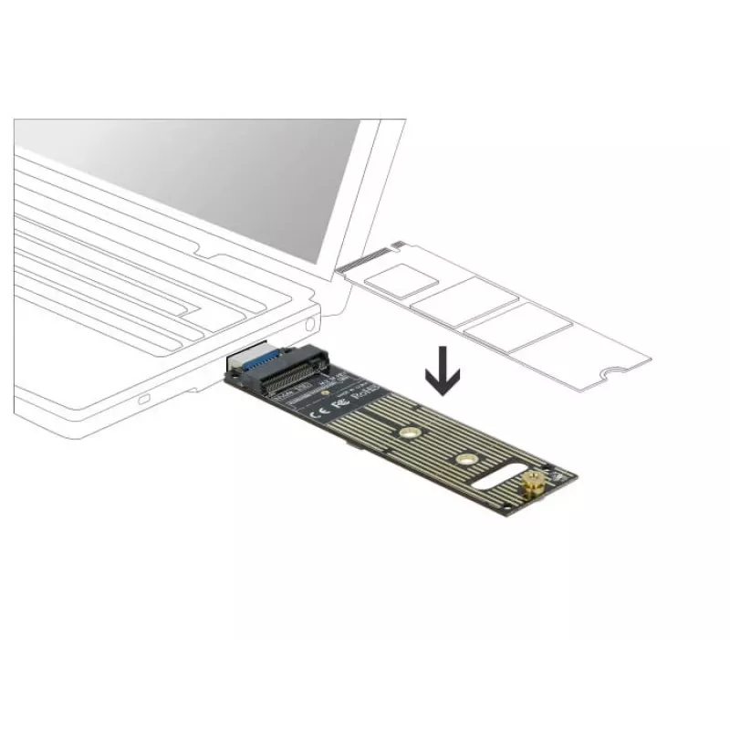 Iekšējais M.2 adapteris DeLOCK 64069
