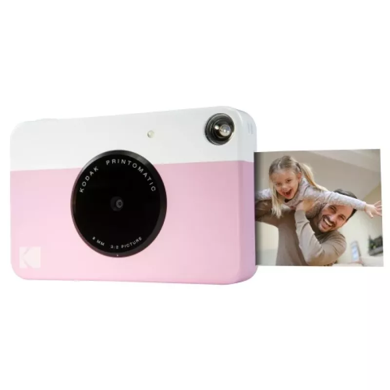 Kodak PRINTOMATIC Momentāno fotogrāfiju kamera, 2x3'', rozā