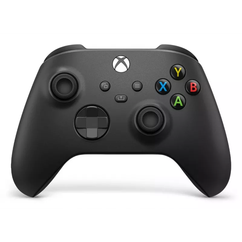 Microsoft Xbox bezvadu kontrolieris melns Bluetooth spēļu panelis analogais / digitālais Android, PC, Xbox One, Xbox One S, Xbox One X, Xbox Series S, Xbox Series X, iOS