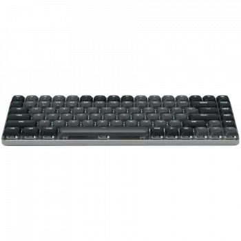 SATECHI SM1 plāna mehāniskā fona apgaismota Bluetooth tastatūra (tumša) - ASV angļu