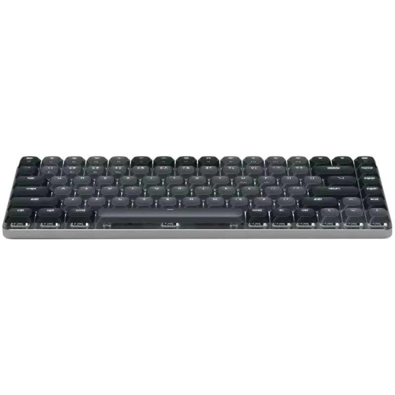 SATECHI SM1 plāna mehāniskā fona apgaismota Bluetooth tastatūra (tumša) - ASV angļu