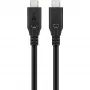 Goobay 74190 USB kabelis, melns