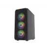 Korpuss Fury Shobo SH4F ar RGB logu un 4 ventilatoriem MIDI datoram