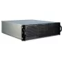 Inter-Tech 3U-30248 Rack Melns, Nerūsējošais tērauds