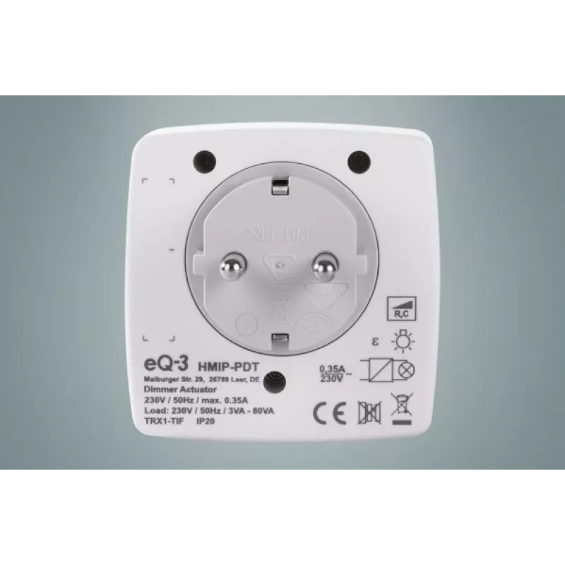 Dimmer & switch eQ-3 AG HmIP-PDT External balta