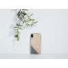 Viedtālruņa maciņš man and wood iPhone XS Max — rozā uzvalks, melns