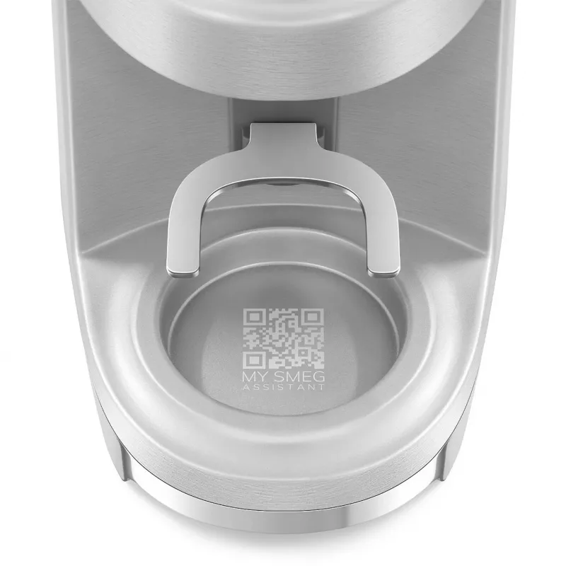 SMEG Coffee Grinder 50s Style CGF02SSEU *Sudraba*